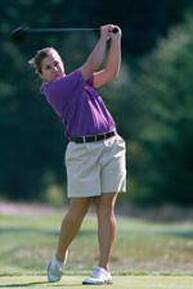 Michelle Grafos Golfing